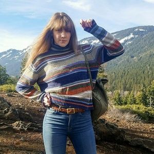 Vintage Striped Sweater